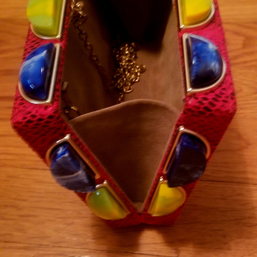 Red Clutch Purse